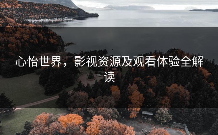 心怡世界，影视资源及观看体验全解读